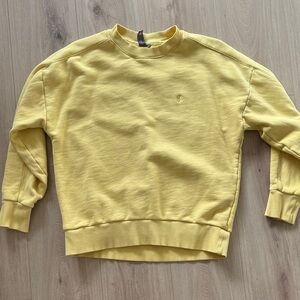 Sweaty Betty Yellow Crewneck